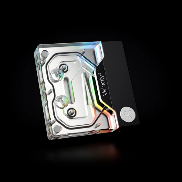 Купити Водоблок EKWB EK-Quantum Velocity² D-RGB - 1700 Nickel + Plexi - фото 2