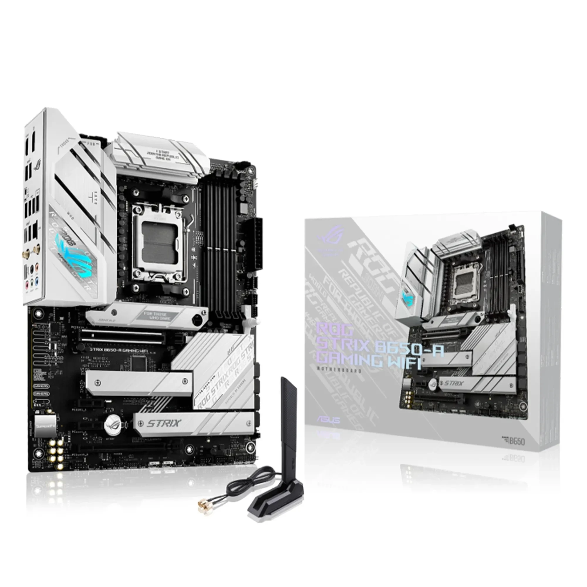 Купить Материнская плата ASUS ROG STRIX B650-A GAMING WIFI - фото 1
