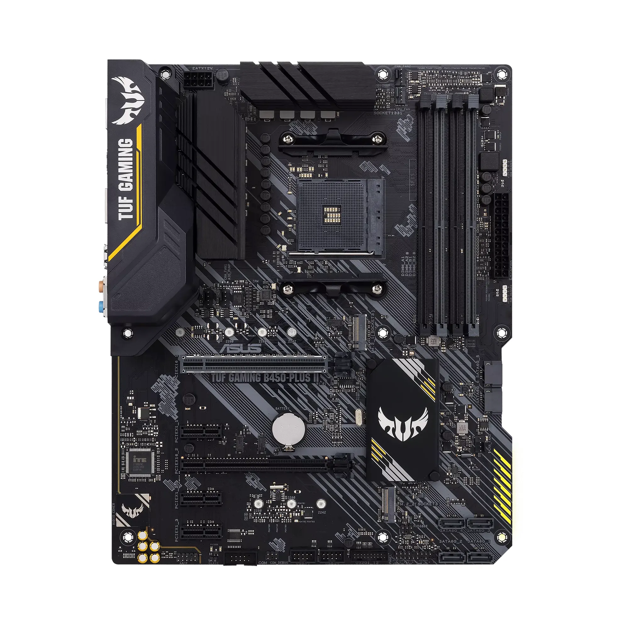 Купить Материнская плата ASUS TUF GAMING B450-PLUS II - фото 2