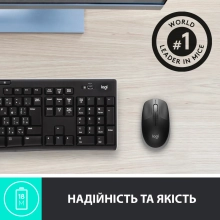 Купити Миша Logitech M190 Mid Grey - фото 4