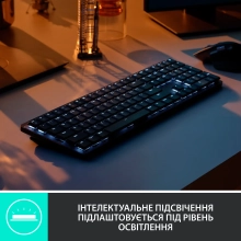 Купить Клавиатура Logitech MX Mechanical Wireless Illuminated Performance Graphite Clicky - фото 4