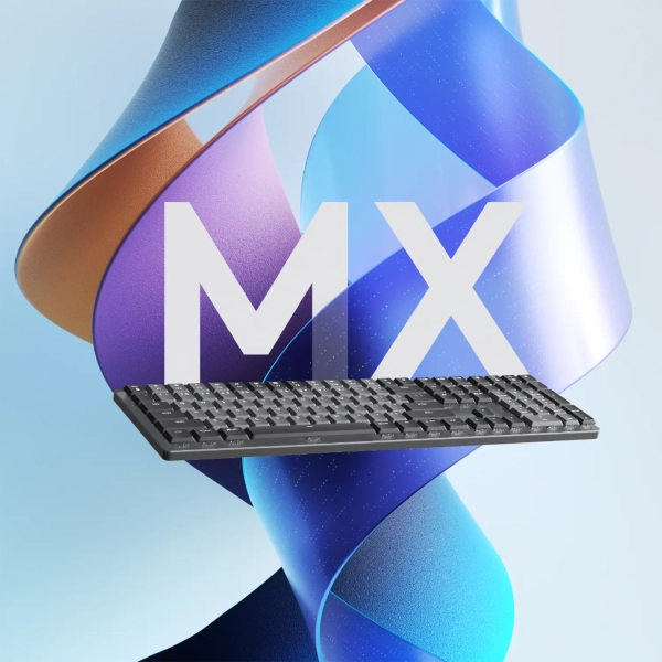 Купить Клавиатура Logitech MX Mechanical Wireless Illuminated Performance Graphite Clicky - фото 7