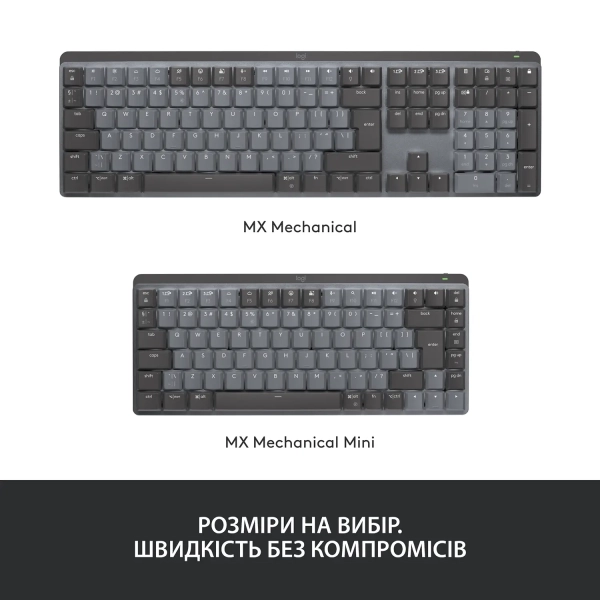 Купить Клавиатура Logitech MX Mechanical Wireless Illuminated Performance Graphite Clicky - фото 10