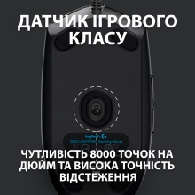 Купить Мышь Logitech G102 Lightsync Black - фото 3