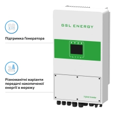 Купити Гібридний інвертор GSL 8kva with wifi, 230V SINGLE PHASE, CE. VDE (GSL-H-8.0K-EU) - фото 5