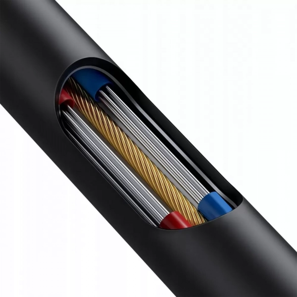 Купити Кабель Baseus hammer cable Type-C PD3.1 Gen2 100W(20V/5A) 1.5m Black - фото 6