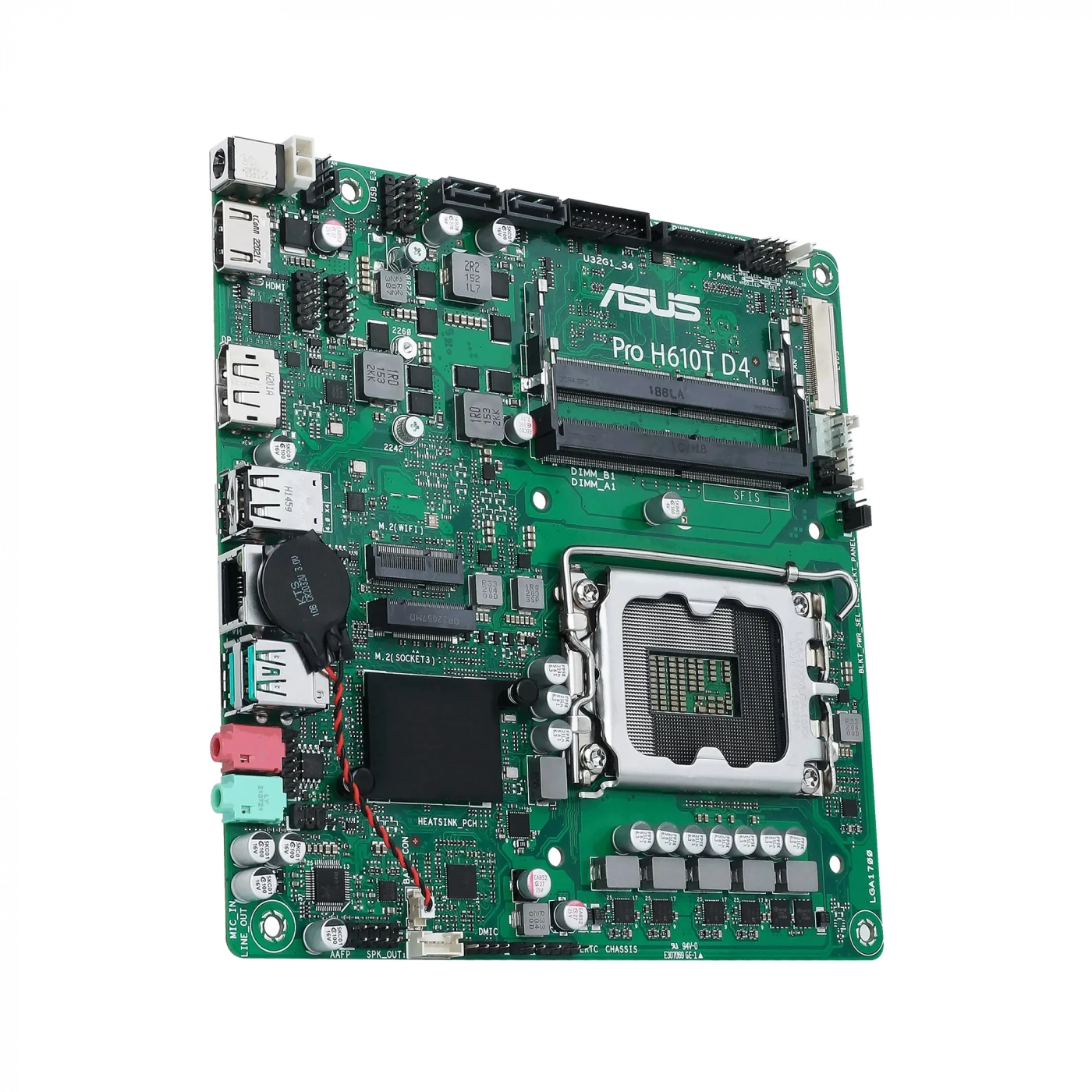 Купить Материнская плата ASUS PRO H610T D4-CSM - фото 1