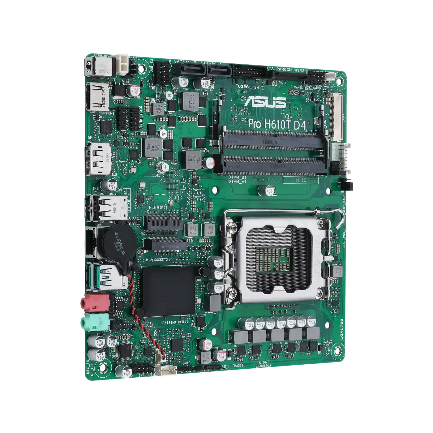 Купить Материнская плата ASUS PRO H610T D4-CSM - фото 2