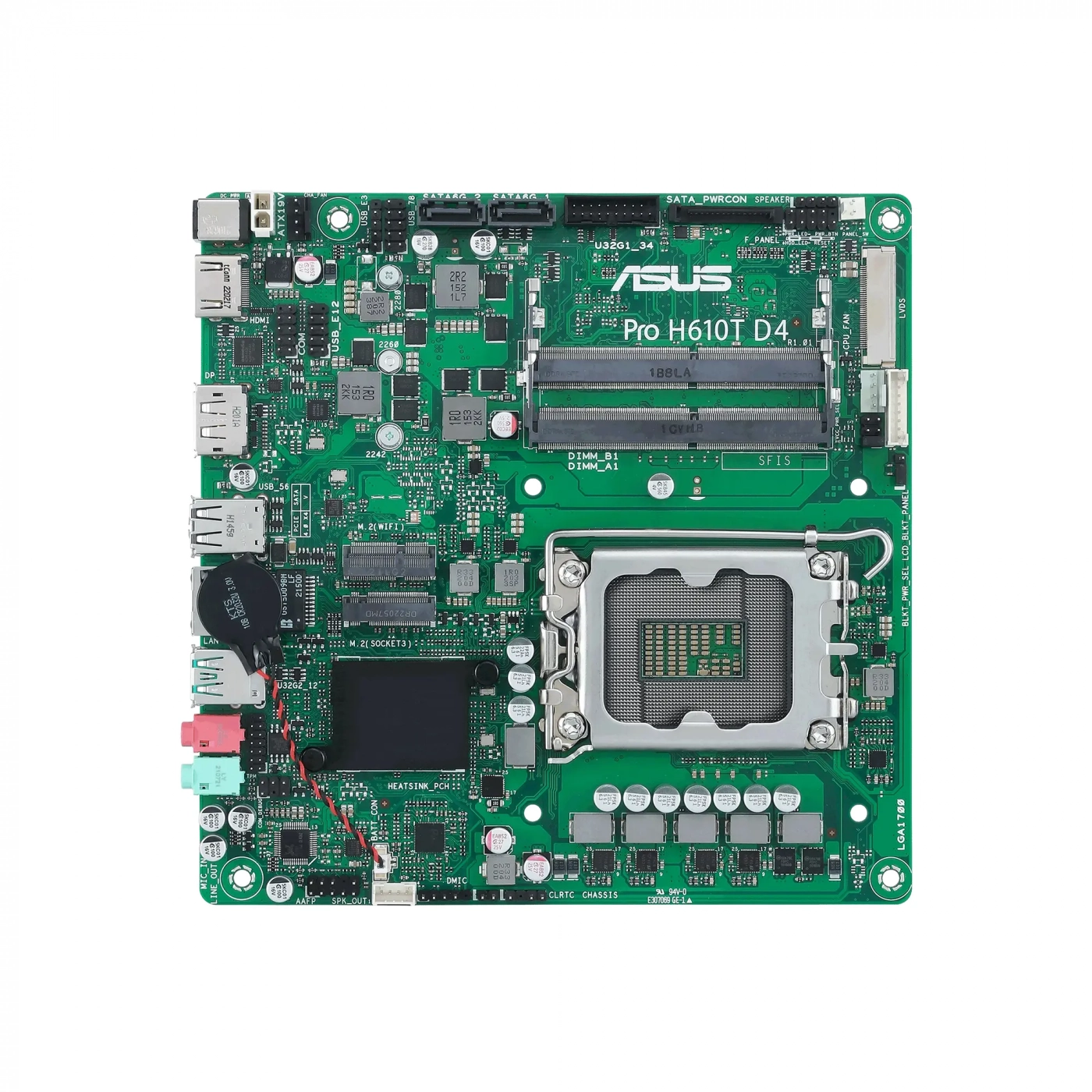 Купить Материнская плата ASUS PRO H610T D4-CSM - фото 3