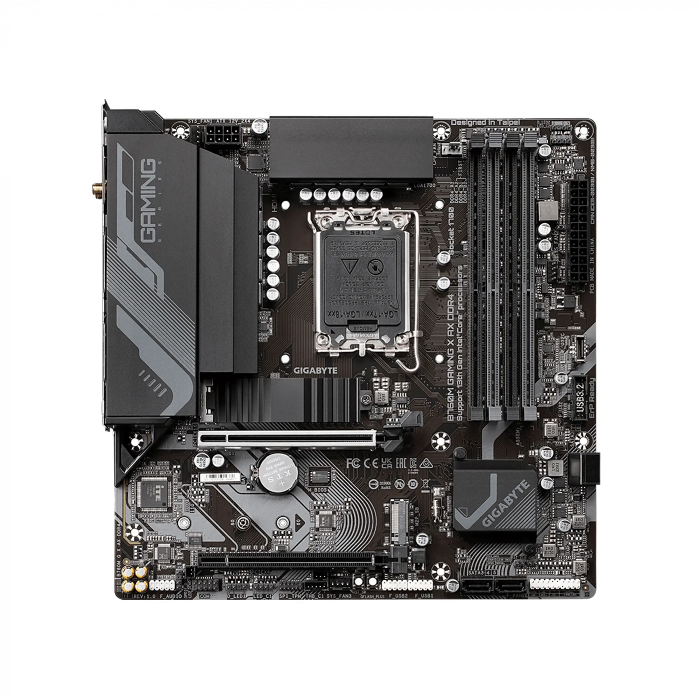 Купити Материнська плата GIGABYTE B760M GAMING X AX DDR4 - фото 2