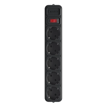 Купить Сетевой фильтр Gembird SPG5-G-6B 1.8 м, 5 розеток - фото 1