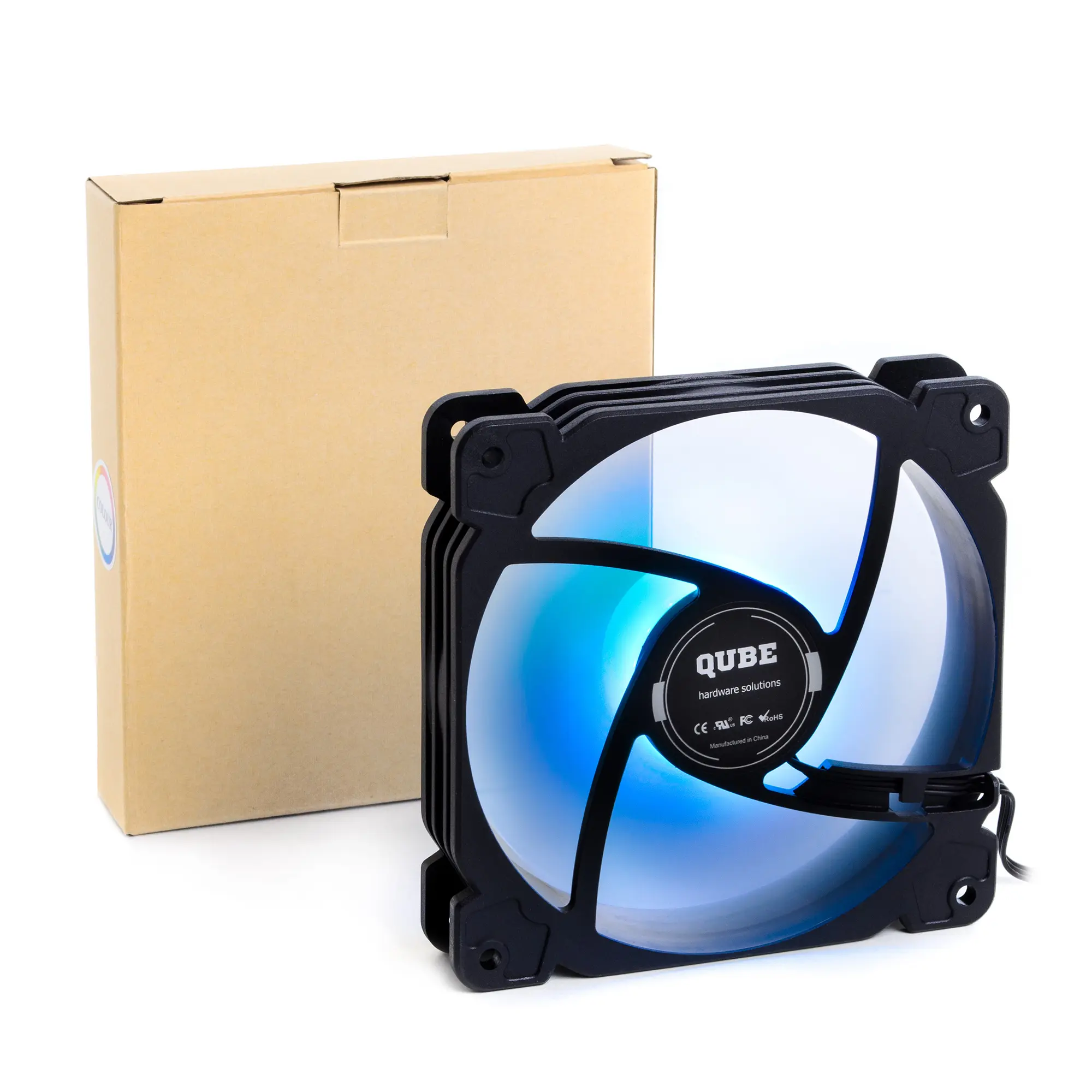 Купити Вентилятор QUBE FR-502 RGB 5color 120mm - фото 8