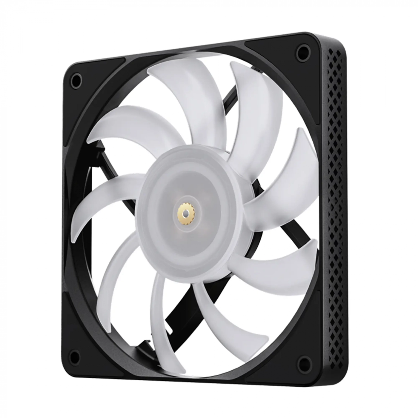 Купить Вентилятор JONSBO HF1215 Black RGB (120mm, 700-1800RPM, 29.7dB, 4pin+LED 3pin) - фото 2