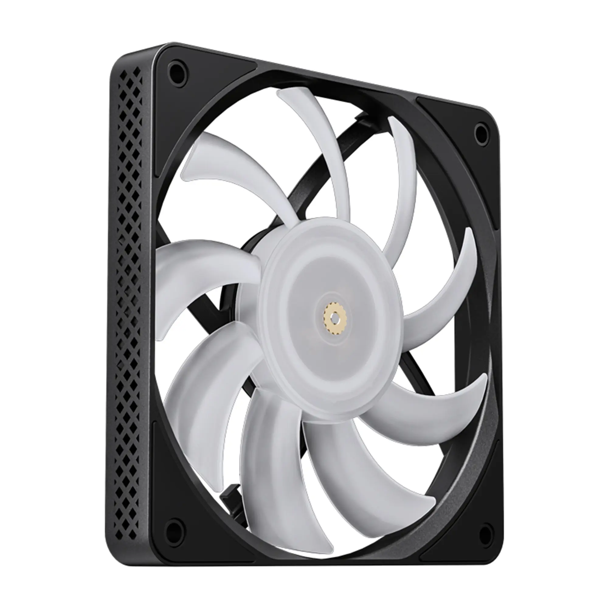 Купить Вентилятор JONSBO HF1215 Black RGB (120mm, 700-1800RPM, 29.7dB, 4pin+LED 3pin) - фото 6