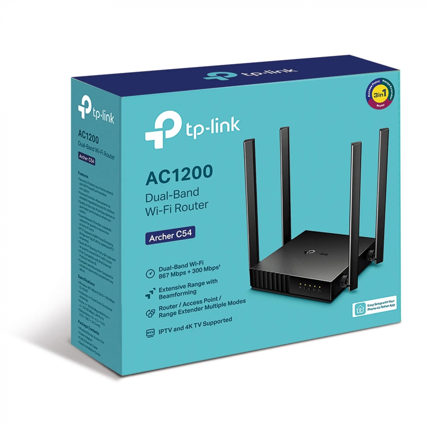 Купити Маршрутизатор TP-LINK Archer C54 - фото 4