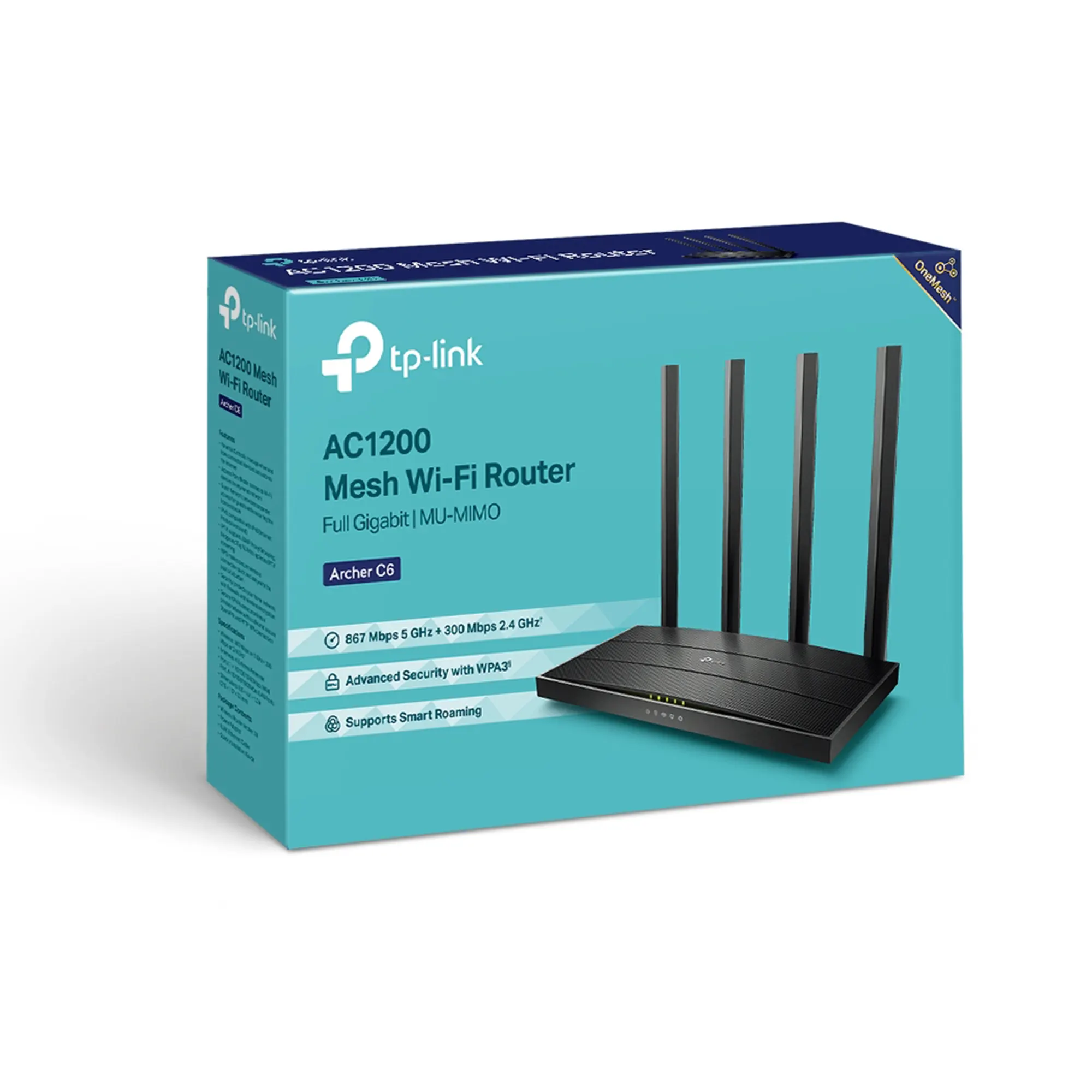 Купити Маршрутизатор TP-LINK Archer C6 - фото 4