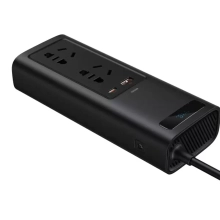Купити Автомобільний інвертор BASEUS In Car Inverter 150W CN/EU Black - фото 3