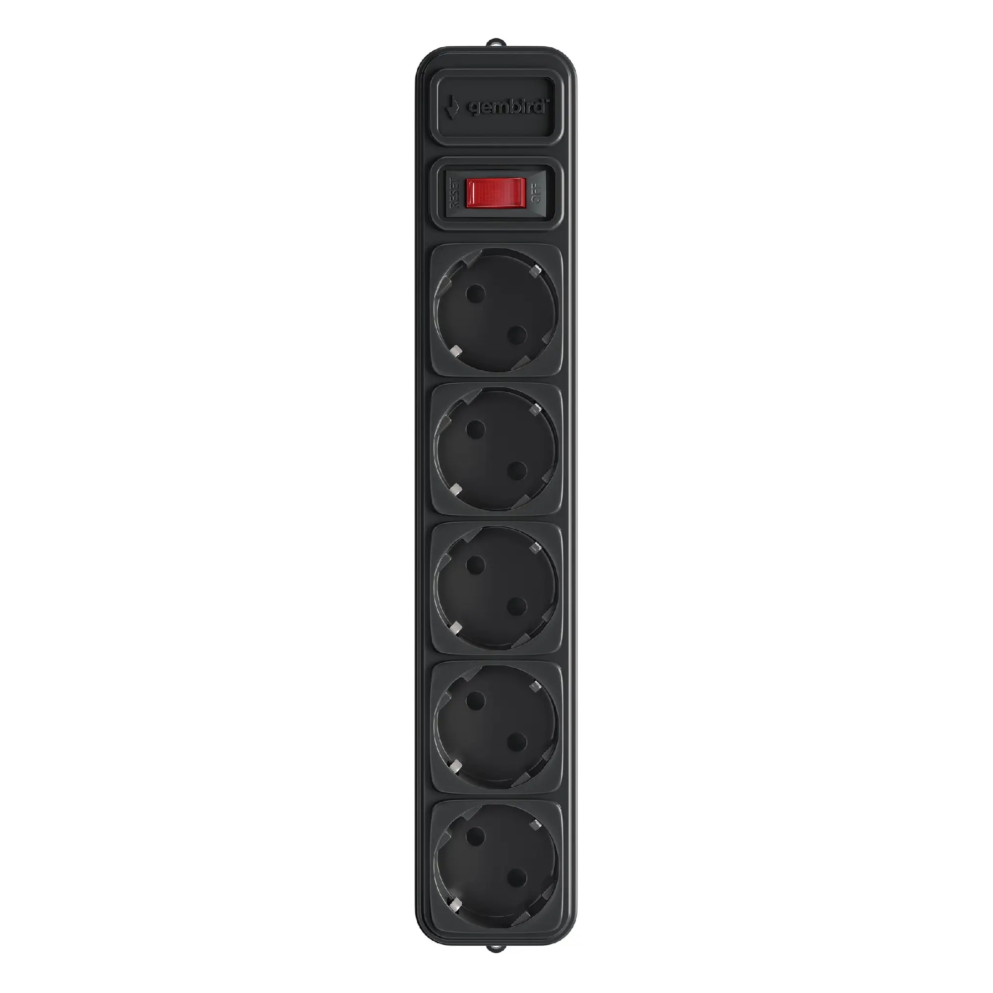 Купить Сетевой фильтр Gembird SPG5-G-10B 3 м, 5 розеток - фото 1