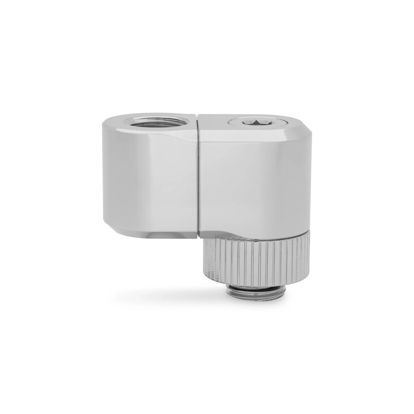Купить Фитинг EKWB EK-Quantum Torque Double Rotary Offset 21 - Nickel - фото 1