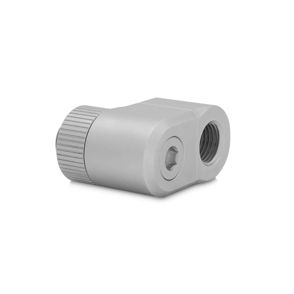 Купить Фитинг EKWB EK-Quantum Torque Double Rotary Offset 21 - Satin Titanium - фото 3