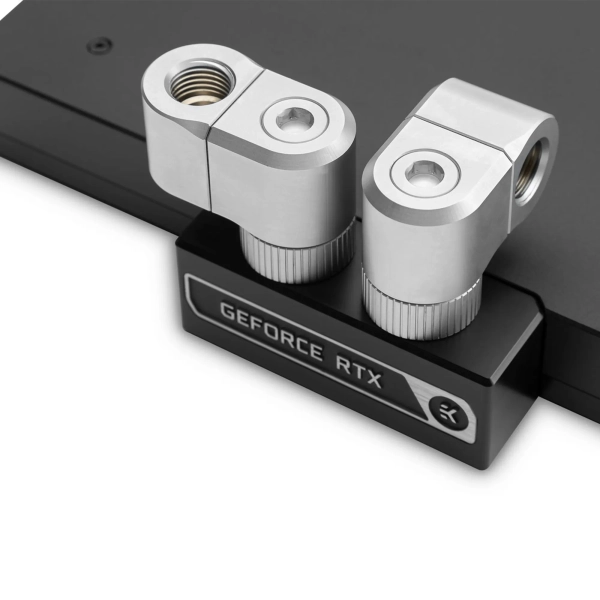 Купить Фитинг EKWB EK-Quantum Torque Double Rotary Offset 21 - Satin Titanium - фото 5