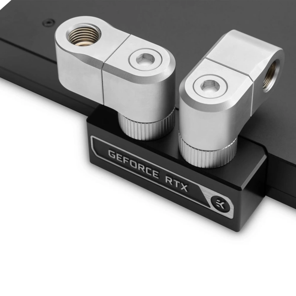 Купити Фітинг EKWB EK-Quantum Torque Double Rotary Offset 28 - Satin Titanium - фото 5