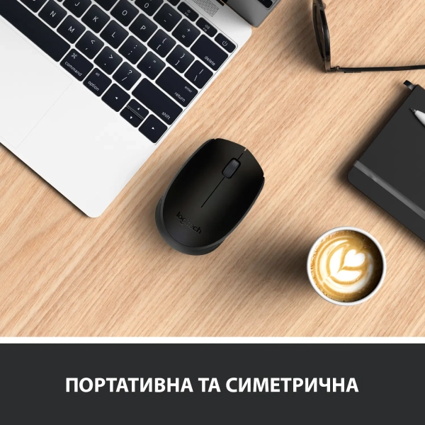Купити Миша Logitech M171 Black/Grey - фото 3