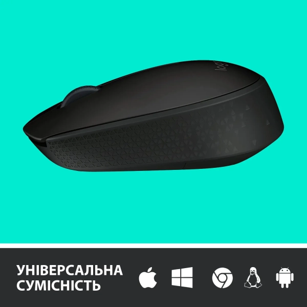 Купити Миша Logitech M171 Black/Grey - фото 4