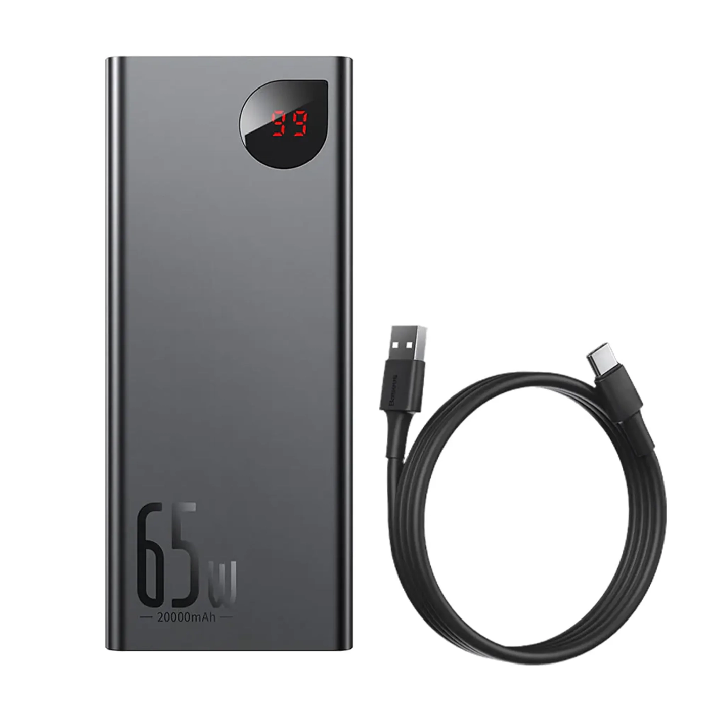Купить Павербанк УМБ Baseus Adaman Metal Digital Display 65W 20000 mAh - фото 7