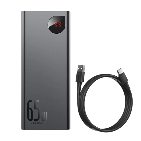 Купить Павербанк УМБ Baseus Adaman Metal Digital Display 65W 20000 mAh - фото 7