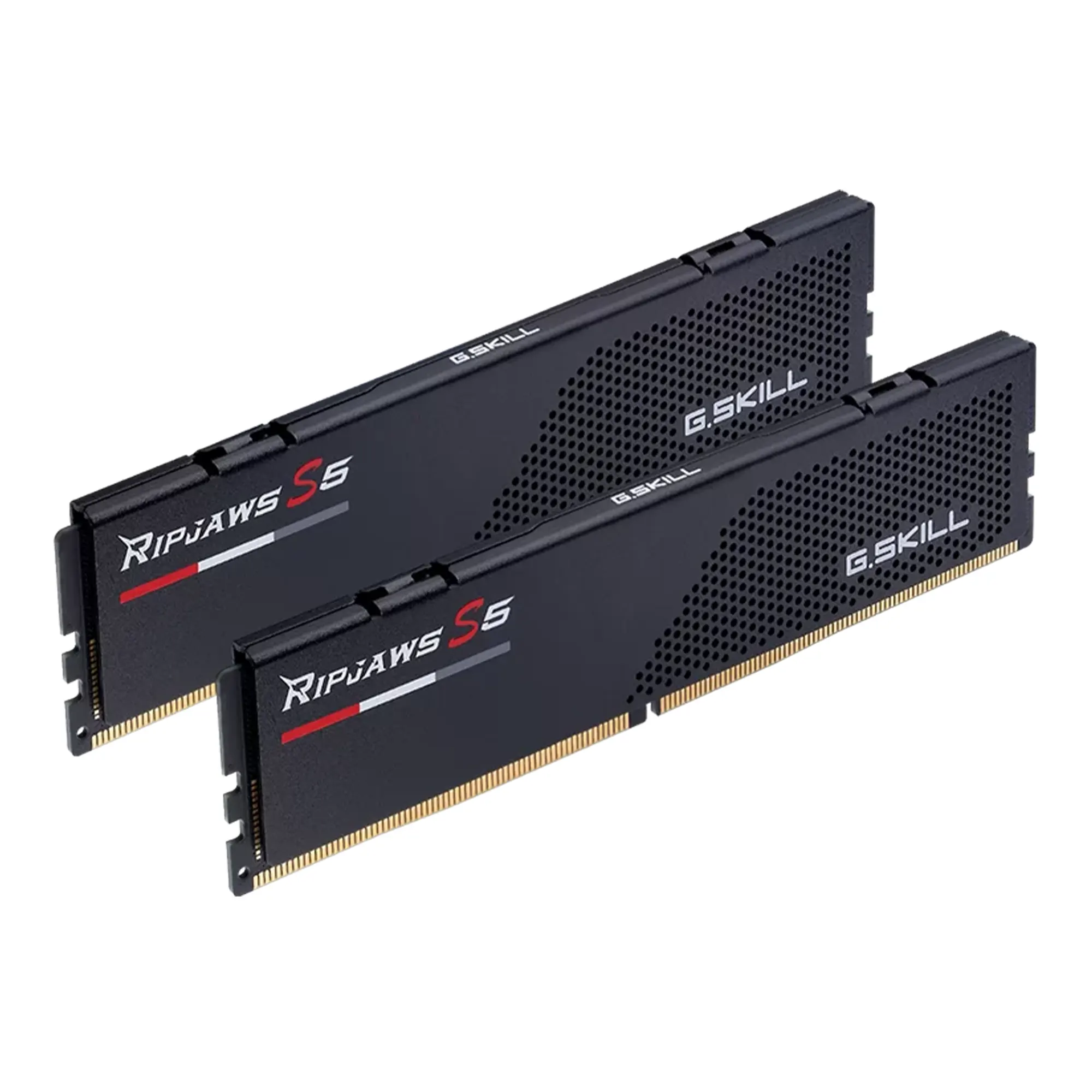 Купить Модуль памяти G.Skill Ripjaws S5 Black DDR5-6000 64GB (2x32GB) Intel XMP CL30-40-40-96 1.4V (F5-6000J3040G32GX2-RS5K) - фото 1