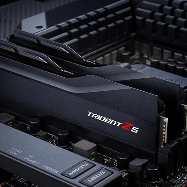 Купить Модуль памяти G.Skill Trident Z5 Black DDR5-6000 64GB (2x32GB) DDR5 6000 MHz Intel XMP 32-38-38-96 1.4V(F5-6000J3238G32GX2-TZ5K) - фото 5