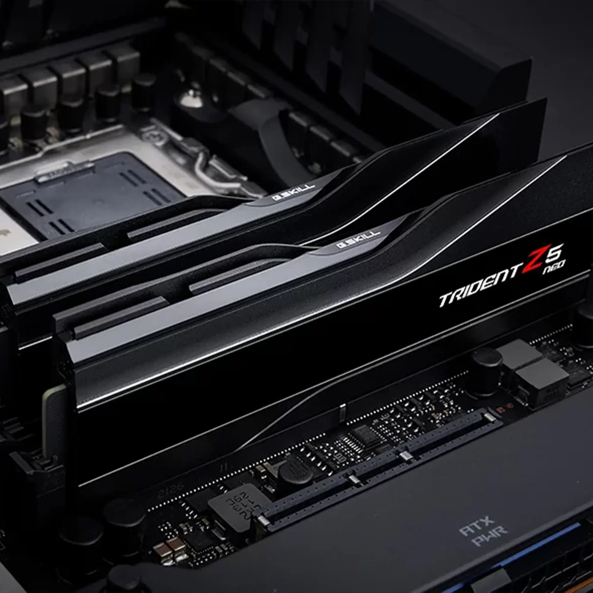 Купить Модуль памяти G.Skill Trident Z5 Black DDR5-6000 64GB (2x32GB) DDR5 6000 MHz  32-38-38-96 (F5-6000J3238G32GX2-TZ5N) - фото 6
