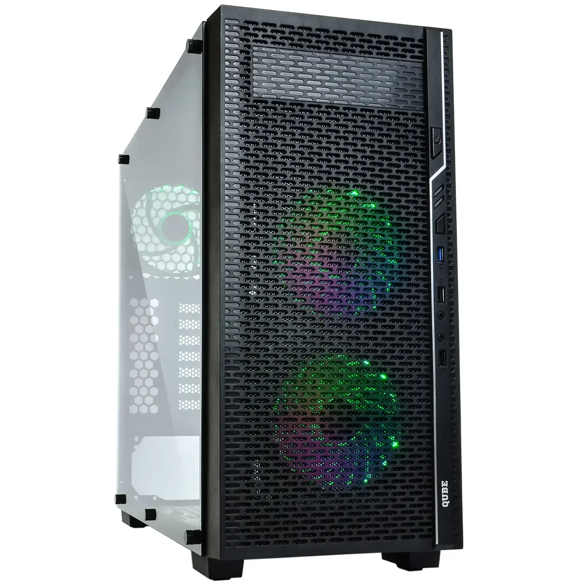 Купить Корпус QUBE QBF26 256C RAINBOW RGB (QBF26_FMNU3) - фото 1