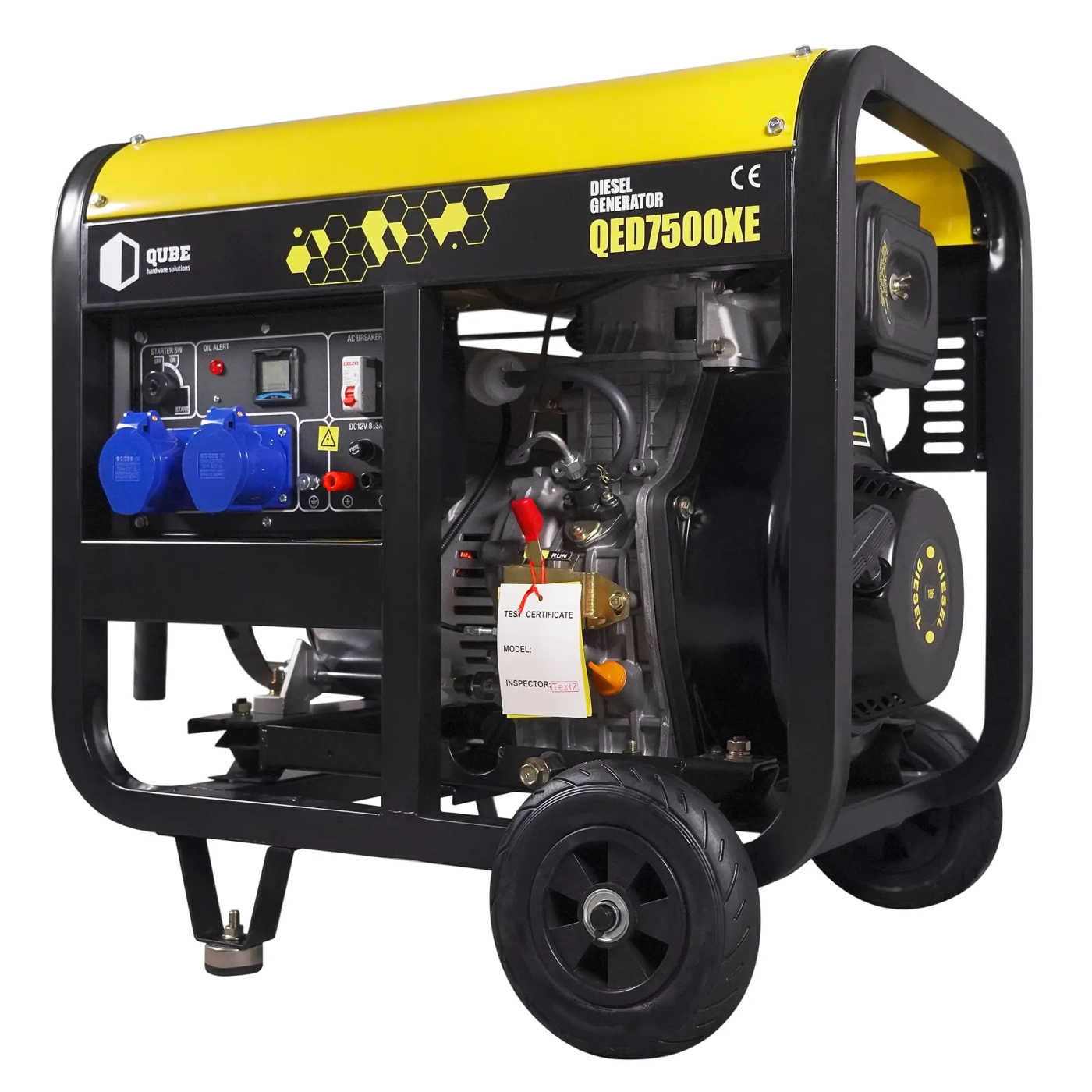 Купить Генератор QUBE QED7500XE - фото 2