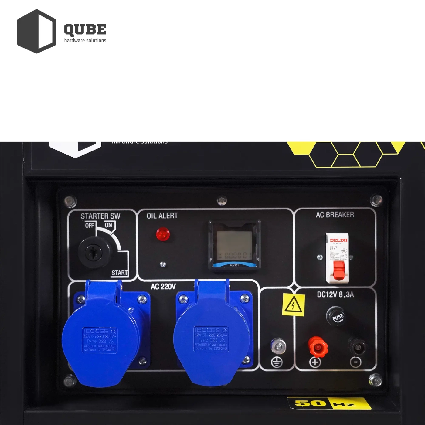 Купить Генератор QUBE QED7500XE - фото 6