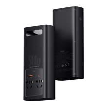 Купить Автомобильный инвертор Baseus Super Si Power Inverter 500W 220V CN/EU Black - фото 3
