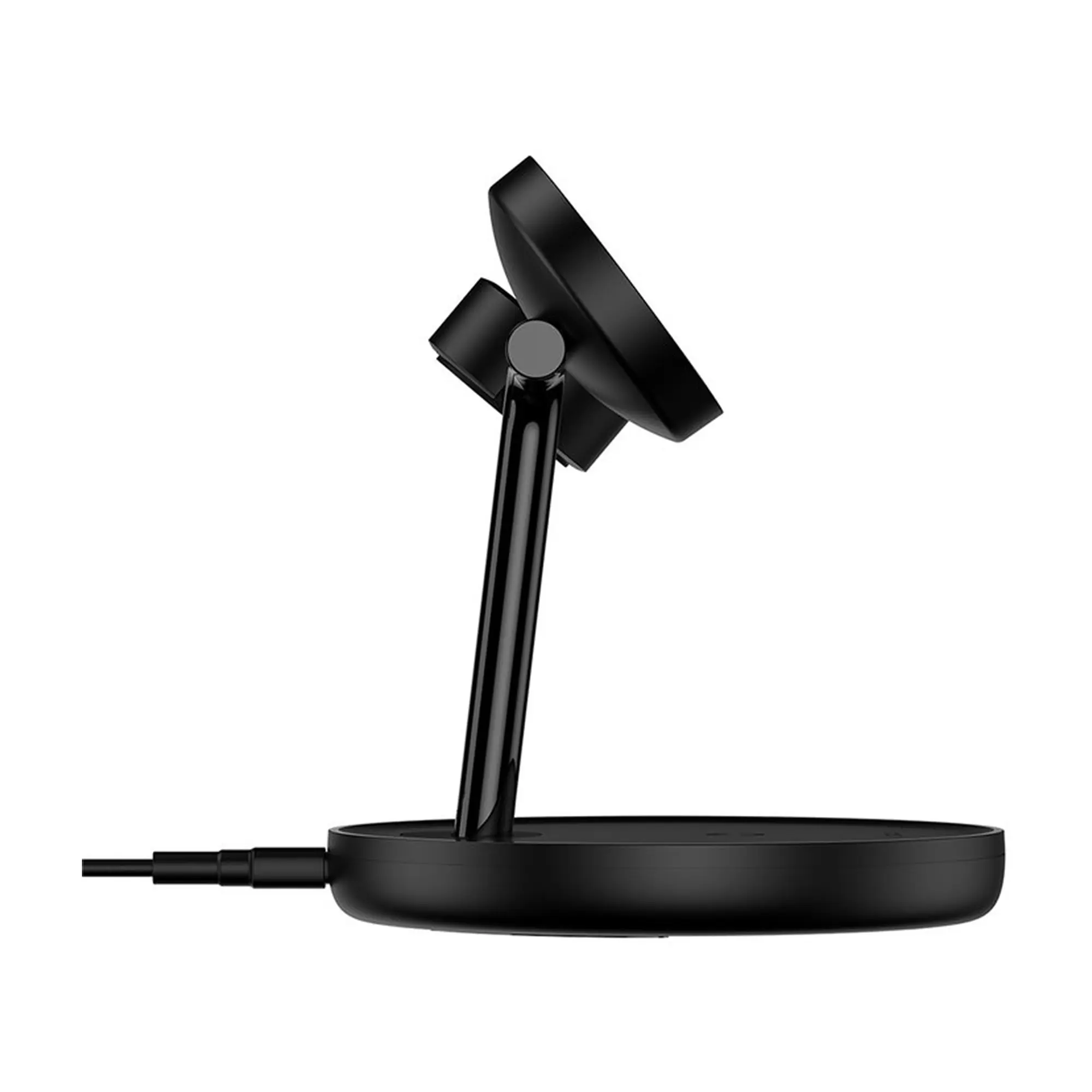 Купити БЗП Baseus Swan 3-in-1 Wireless Magnetic Charging Bracket 20W Black - фото 5