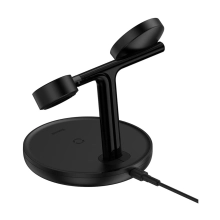 Купити БЗП Baseus Swan 3-in-1 Wireless Magnetic Charging Bracket 20W Black - фото 6