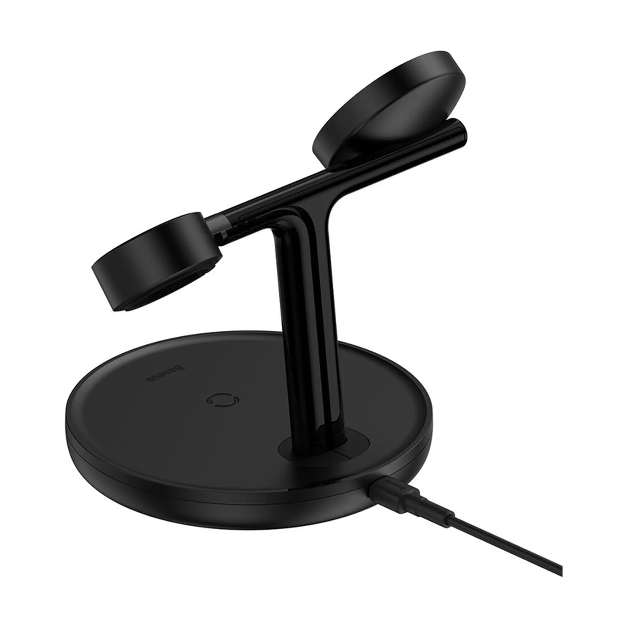 Купити БЗП Baseus Swan 3-in-1 Wireless Magnetic Charging Bracket 20W Black - фото 6