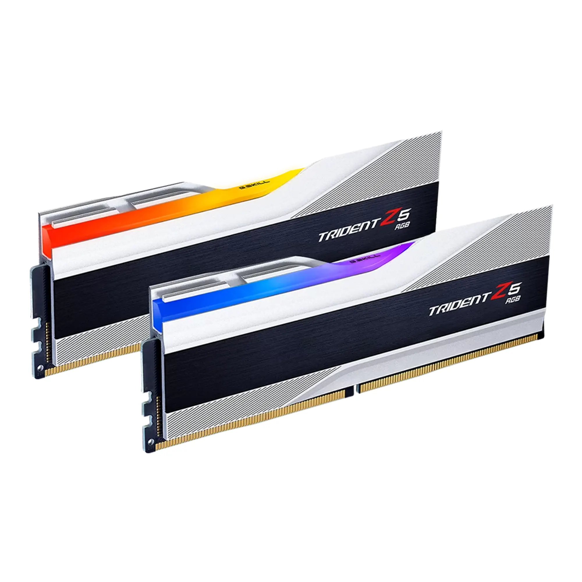 Купити Модуль пам'яті G.Skill Trident Z5 RGB silver DDR5-6000 32GB (2x16GB) CL30-40-40-96 1.35V - фото 1