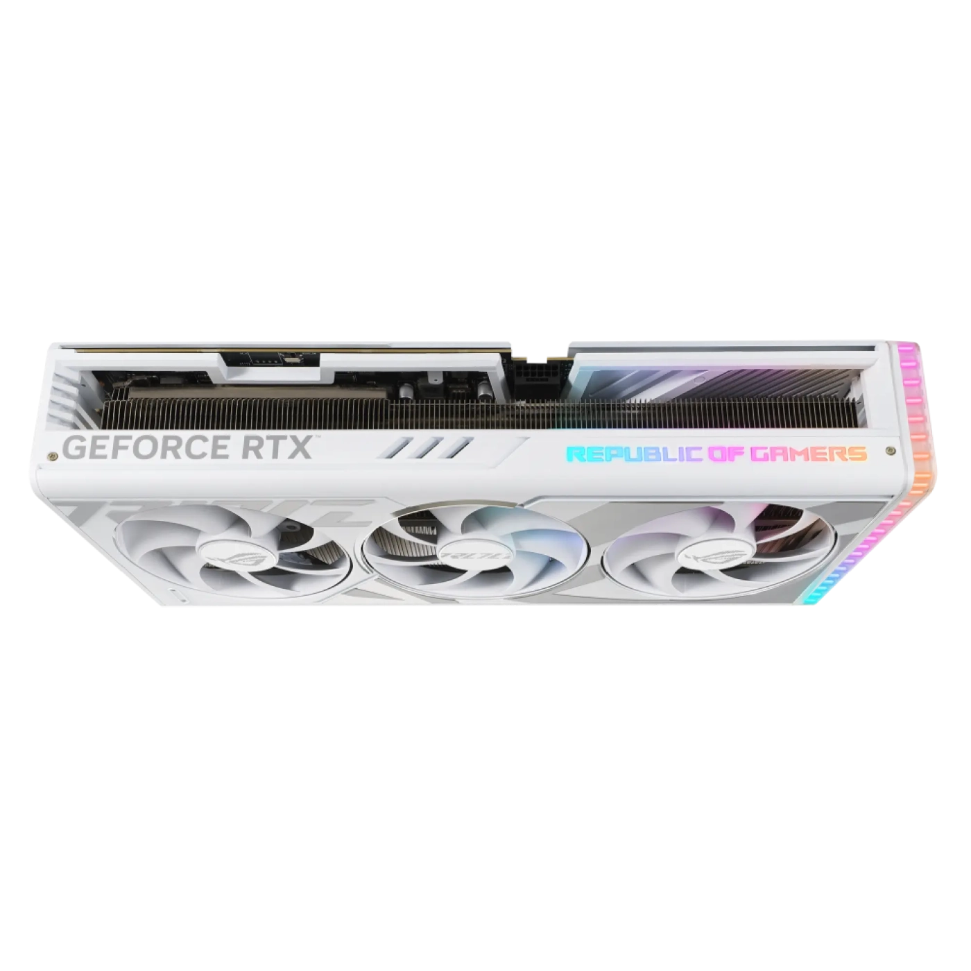 Купить Видеокарта ASUS ROG Strix GeForce RTX 4090 24GB GDDR6X White OC Edition - фото 2