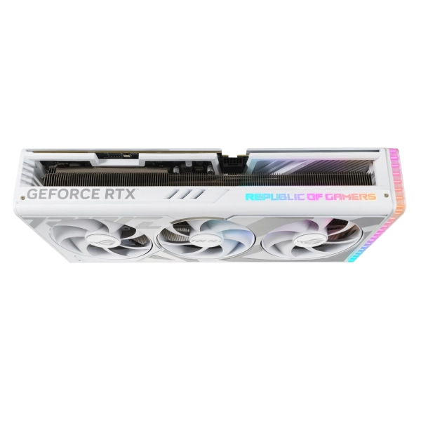 Купить Видеокарта ASUS ROG Strix GeForce RTX 4090 24GB GDDR6X White OC Edition - фото 2