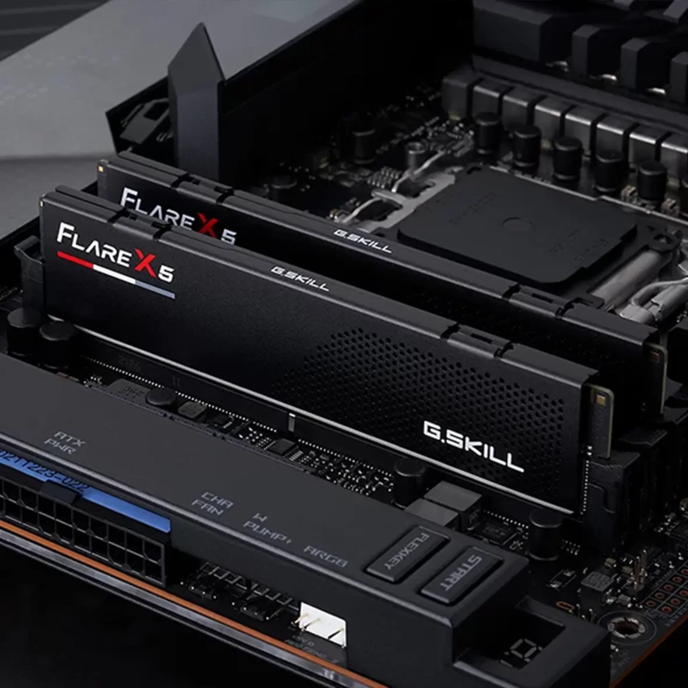Купить Модуль памяти G.Skill Flare X5 Black DDR5-5200 64GB (2x32GB) CL36-36-36-83 1.25V - фото 4