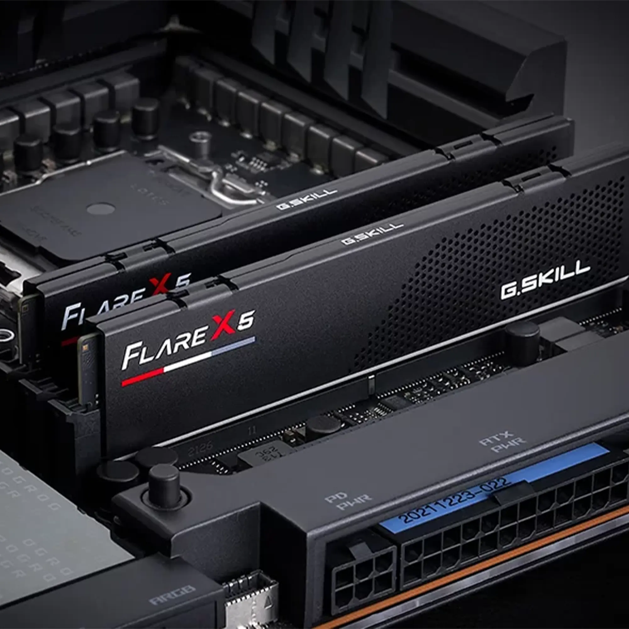 Купить Модуль памяти G.Skill Flare X5 Black DDR5-5200 64GB (2x32GB) CL36-36-36-83 1.25V - фото 6