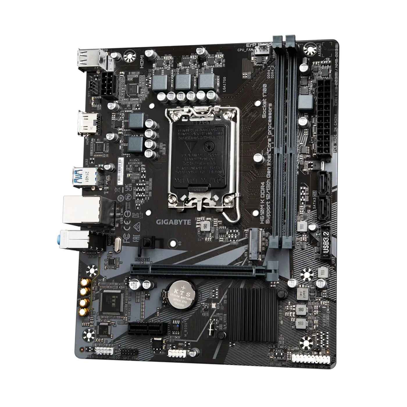 Купить Материнская плата GIGABYTE H610M K DDR4 - фото 1