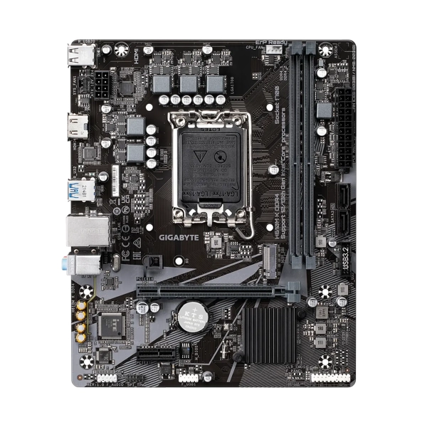 Купить Материнская плата GIGABYTE H610M K DDR4 - фото 2