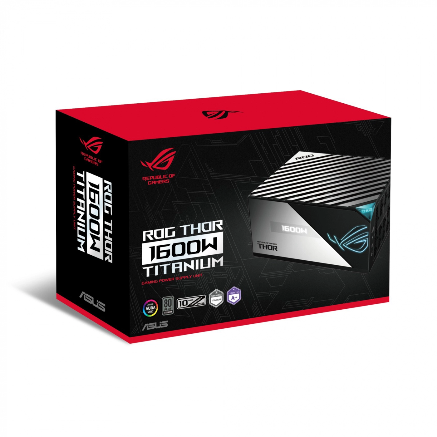 Купить Блок питания ASUS ROG THOR 1600W 80+ Titanium ROG-THOR-1600T-GAMING - фото 12