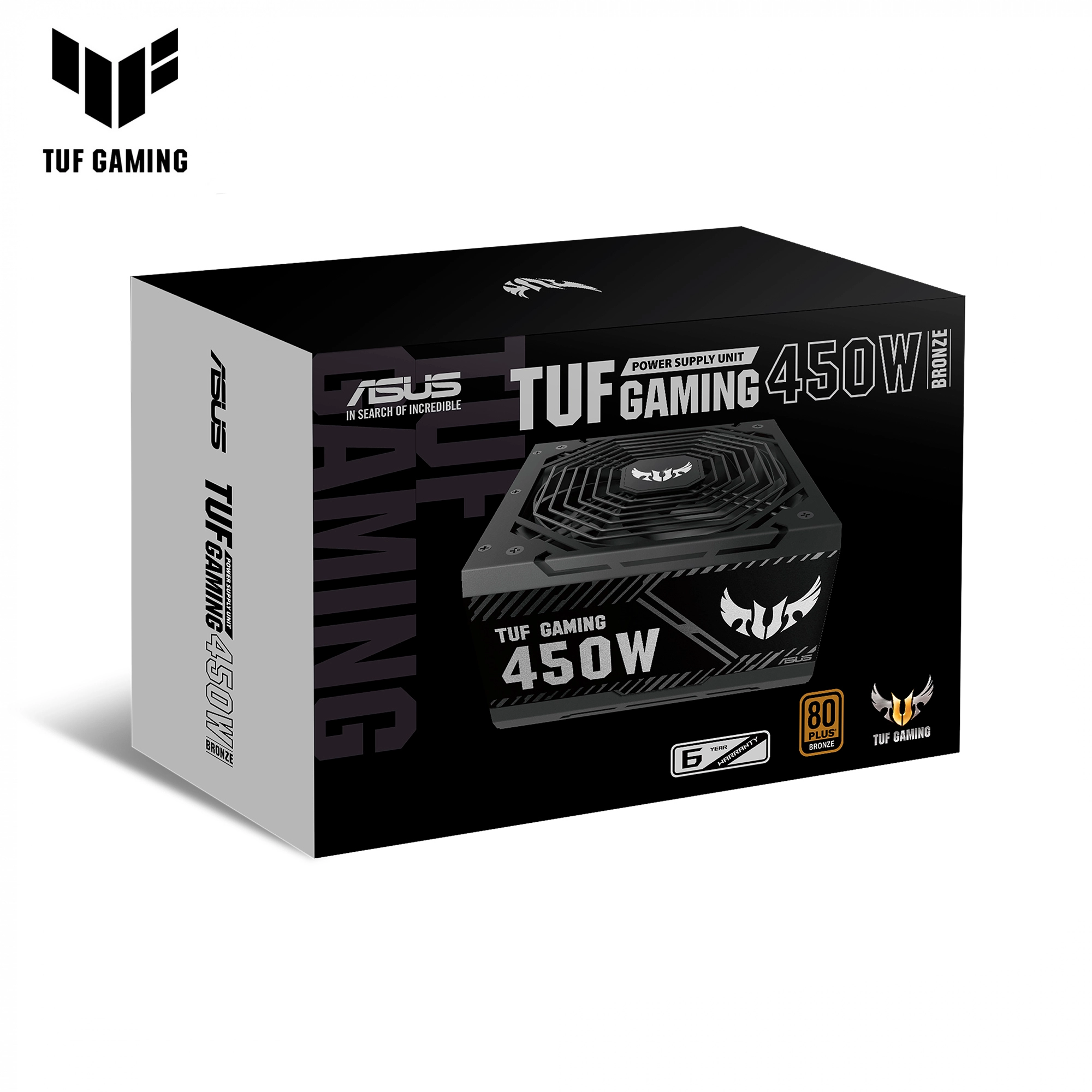 Купити Блок живлення ASUS TUF 450W 80+ Bronze TUF-GAMING-450B - фото 9