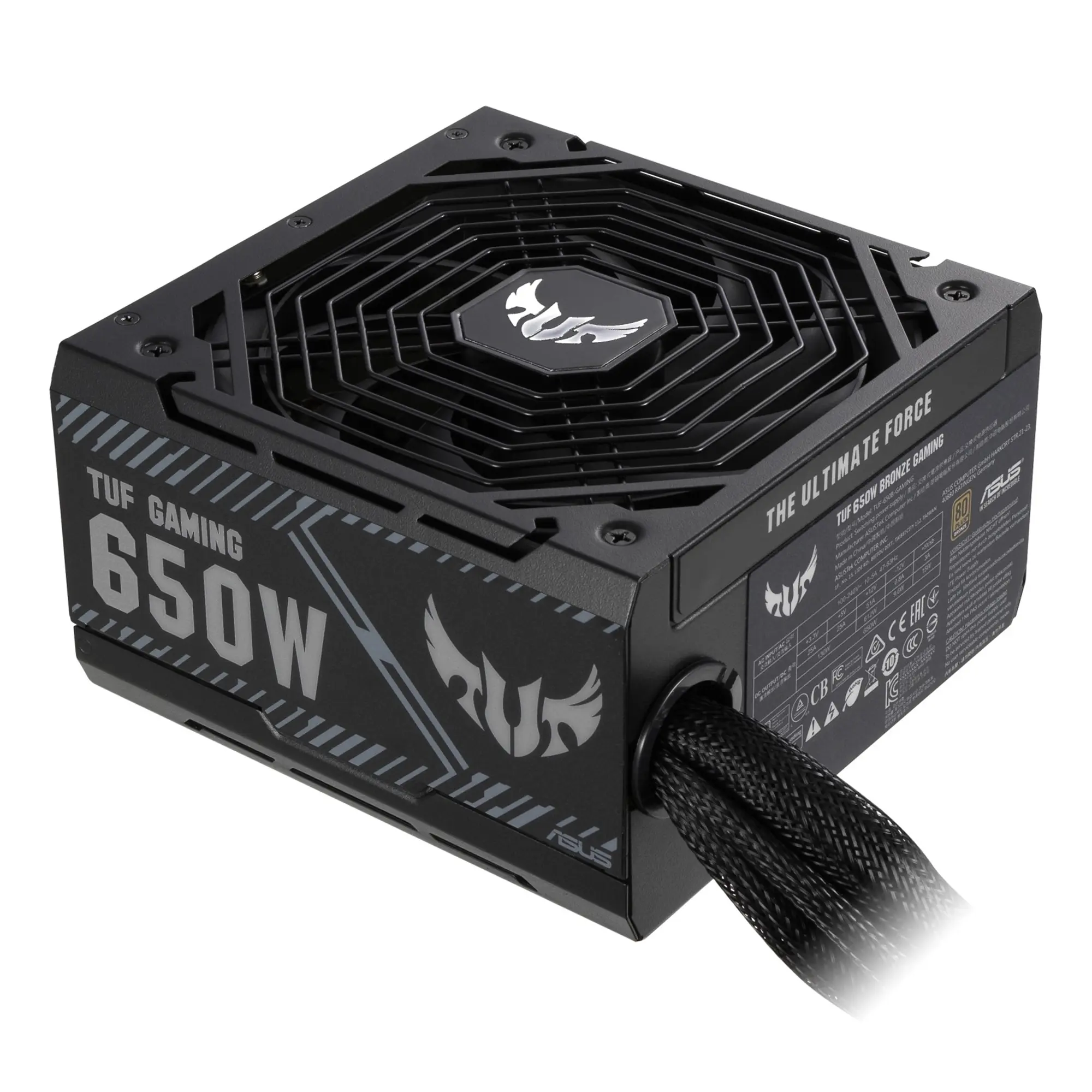 Купити Блок живлення ASUS TUF 650W 80+ Bronze TUF-GAMING-650B - фото 1